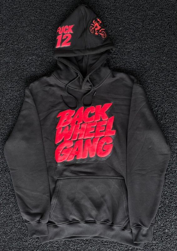 BackWheel Gangs Stand on 12 Editon Hoodie